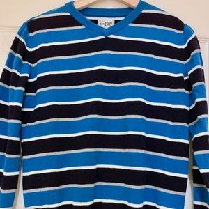 Boys V-Neck Long Sleeves Sweatershirt